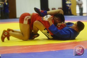 Dua atlet sambo Indonesia terhenti di 16 besar