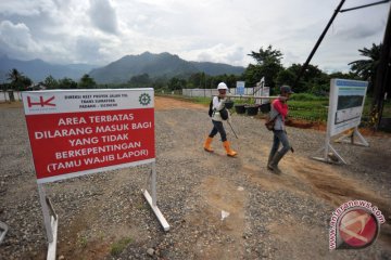 Kelanjutan pembangunan tol Sumbar