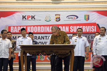 Pakta Integritas KPK dan Provonsi Lampung