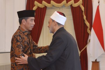 Presiden bertemu Imam Besar Al Azhar