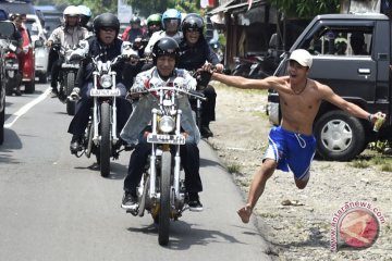 Kemarin Jokowi bermotor di Sukabumi, Indonesia juara umum Finlandia Terbuka