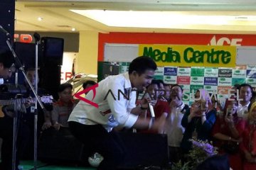 Bams pukau fans di Kota Palembang