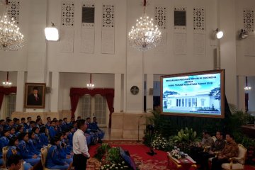 Presiden ingatkan Indonesia negara besar pada taruna