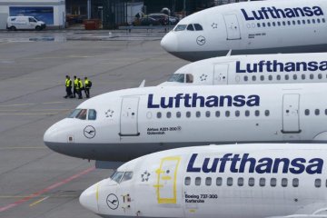 Bursa Jerman ditutup melambung, namun saham Lufthansa kembali jatuh