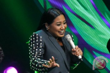Maria tampil spektakuler di babak awal Grand Final Indonesian Idol 2018