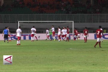 Perjuangan Timnas U-23 jebol gawang Bahrain belum berhasil