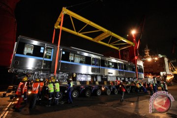 Gerbong MRT akan diuji coba bulan ini