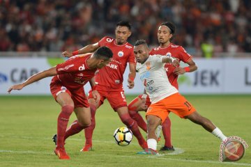 Dua gol Tibo antarkan kemenangan Borneo