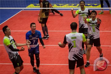 Tim putra Pertamina Energi tekuk Jakarta BNI 3-0