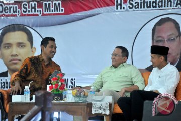 Dialog mahasiswa dengan calon gubernur sumsel