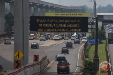 Uji Coba Ganjil Genap Tol Jagorawi