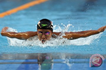 Adinda gugup tampil final 200 meter gaya kupu-kupu