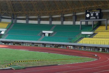 Rumput Stadion Patriot Bekasi kering akibat pestisida