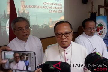 Gereja Katolik siap bantu pemulihan keluarga korban ledakan bom di Surabaya
