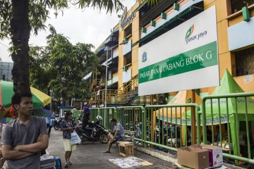 Pembangunan Skybridge Tanah Abang