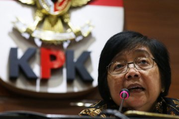 Pertemuan KPK dengan Menteri LHK