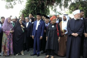 Semeja dengan ulama Saudi, Jokowi jamu ulama dengan sop buntut