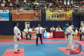Kalsel juara umum Kejurnas Amura Karate-Do 2018
