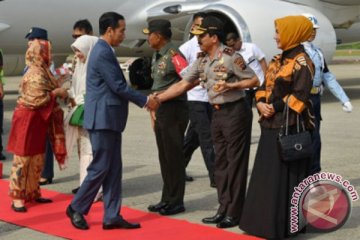 Presiden resmikan KA Bandara Internasional Minangkabau