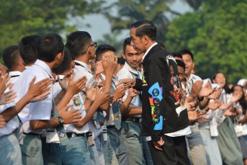 Presiden terima pengurus OSIS berprestasi