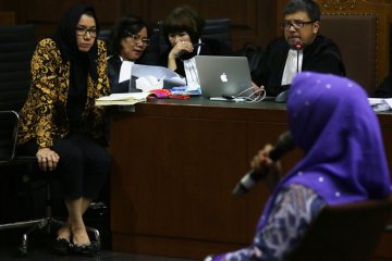 Sidang lanjutan Rita Widyasari