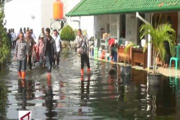 Seluruh area lapas Pekalongan terendam