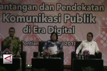 2 Menteri sampaikan strategi komunikasi di era digital