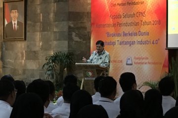 Menteri Airlangga imbau CPNS Kemenperin melek teknologi digital