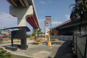 Taman Jembatan Ampera selesai perbaikan