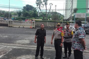 Kapolda Sumsel pantau Gereja Katolik Santo Yoseph