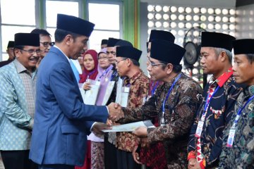 Presiden Jokowi instruksikan percepatan penyelesaian sertifikat tanah