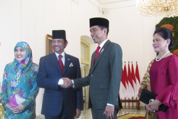 Presiden sambut Sultan Bolkiah di Istana Bogor