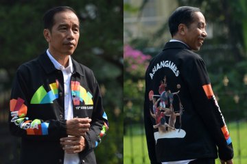 Melihat lebih dekat jaket Asian Games Jokowi