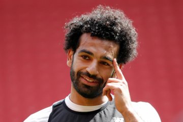 Mohamed Salah lakukan sesi latihan dengan timnas Mesir