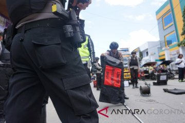 Tas Mencurigakan Dekat Pos Polisi