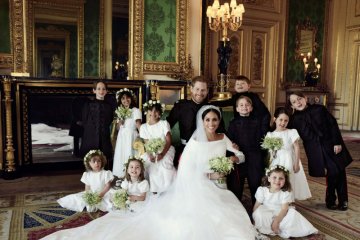 Fotografer ungkap "kata ajaib" agar anak-anak rapi saat pemotretan pernikahan kerajaan