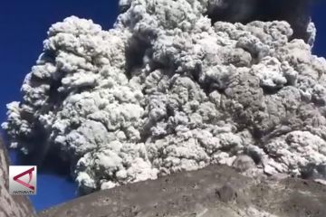 Gunung merapi meletus freatik