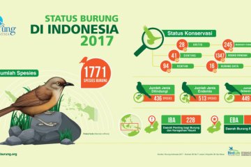 Jenis burung khas Indonesia bertambah