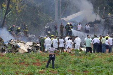 Pesawat jatuh di Kuba, kotak hitam ditemukan dalam kondisi bagus