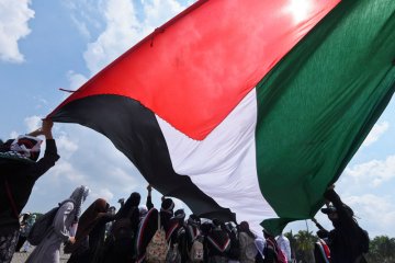 Aksi solidaritas untuk Palestina