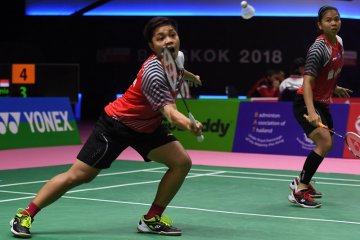 Greysia/Apriyani  membuat Indonesia-Thailand seri 1-1