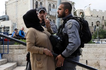 Polisi Israel larang perempuan Palestina masuk ke Masjid Al-Aqsha