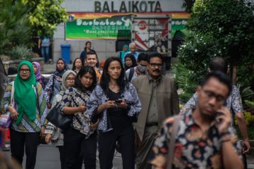 Jam pulang kerja PNS Jakarta