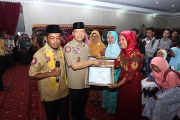 Kunjungan Menteri Sosial di Bengkulu