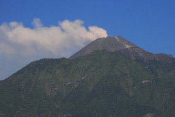 Sebaran abu vulkanik Merapi sampai Bantul