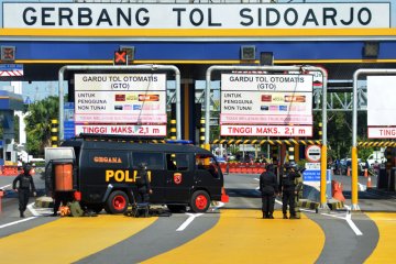 Peledakan benda diduga bom di Sidoarjo