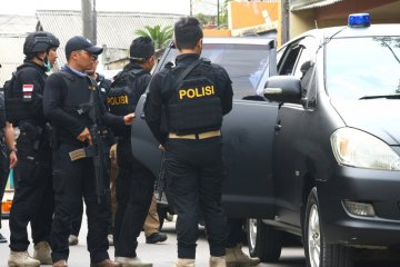 Densus 88 amankan empat terduga teroris di Tangerang
