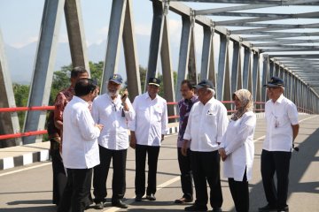Peresmian jembatan Wijaya Kusuma Kediri