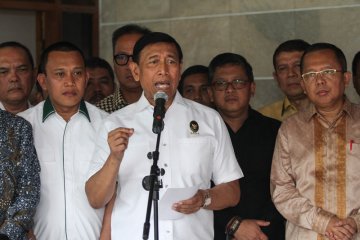 Wiranto pastikan masalah RUU Antiterorisme sudah selesai