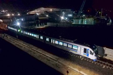 Gubernur: LRT Palembang sudah diuji coba dan lancar